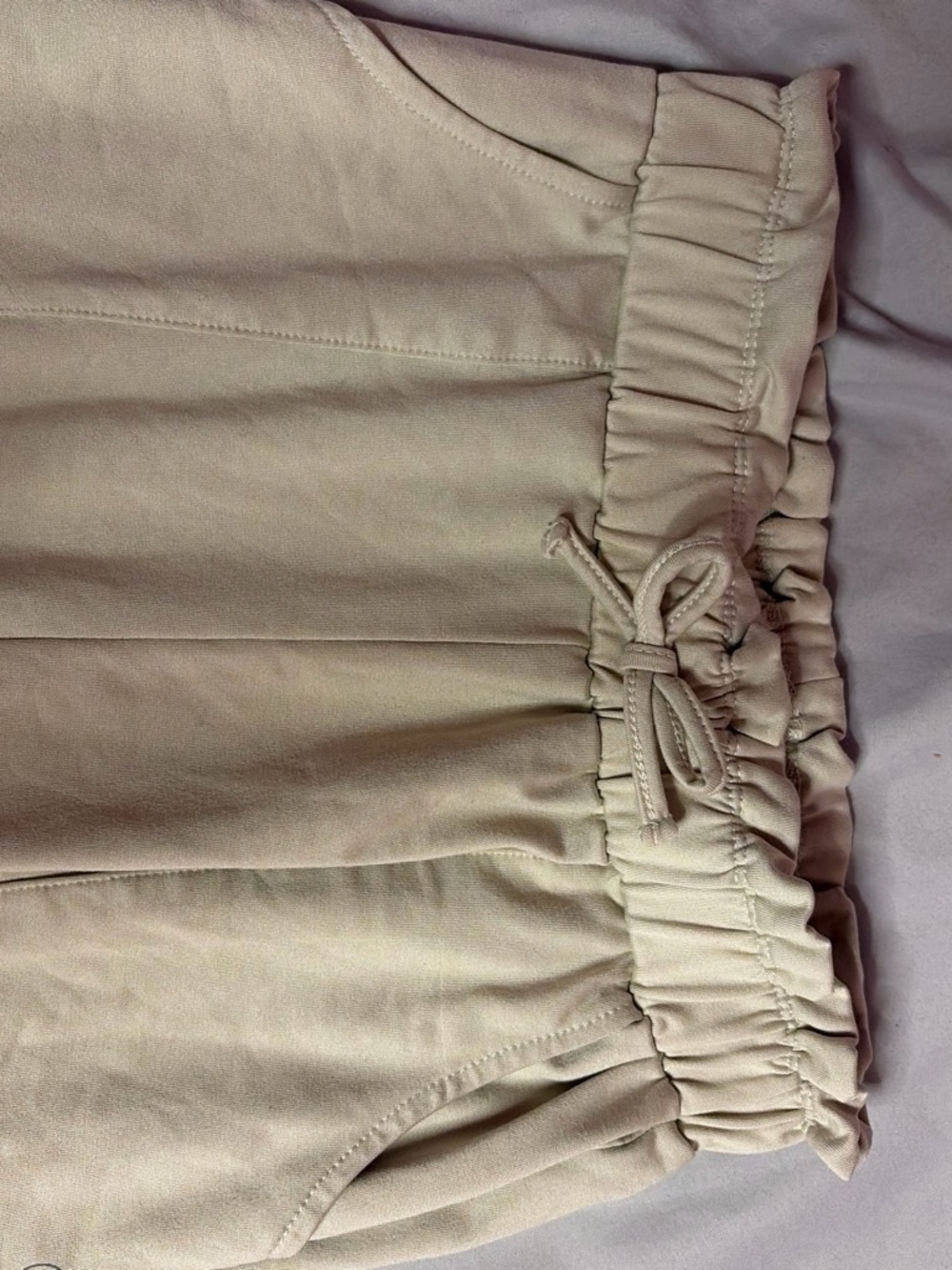 Balance Collection Cream Drawstring Joggers - Picture 3 of 3